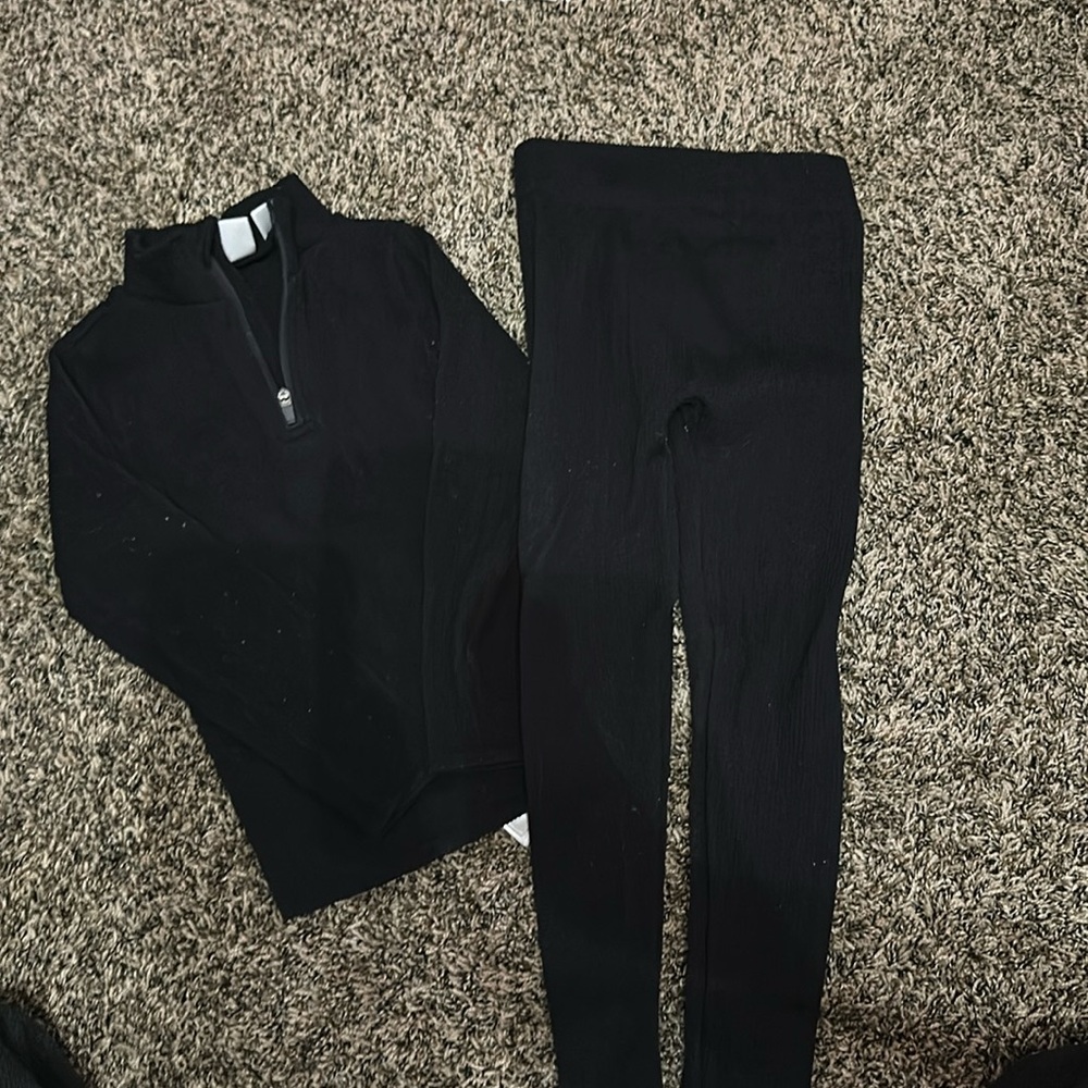 Zara seamless workout set